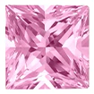 2mm - Faceted Princess Cut Passion Topaz - Image 2