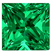 3mm - Faceted Princess Cut Passion Topaz - Image 11