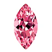 6mm - Faceted Marquise Cut Passion Topaz
