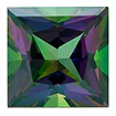 6mm - Faceted Princess Cut Passion Topaz - Image 6