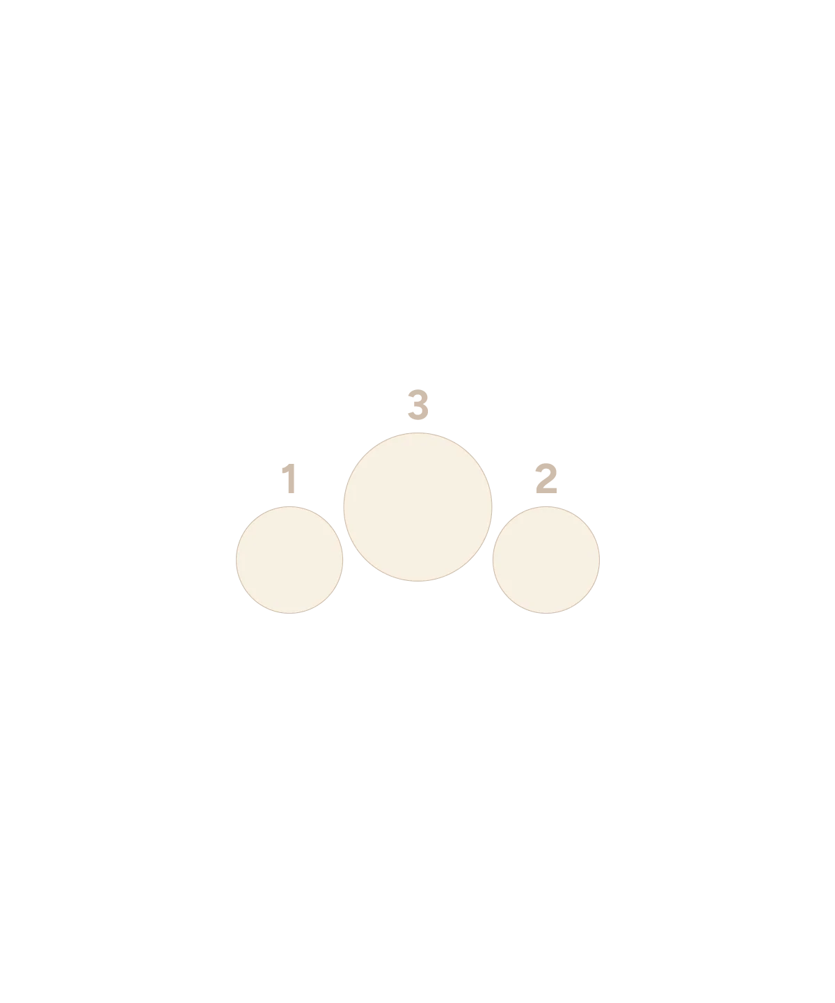 Arc Cluster - 3 Gem - Threaded - Image 4